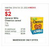 General Mills Cheerios Cereal - $5.99 ($2.00 off)