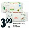 Huggies Baby Wipes - $3.99