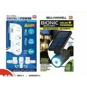 Bell + Howell Swivel Power Outlet, Bionic Spotlight, Flashlight Or Worklight - $29.99