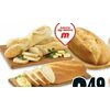 French or Italian Bread Mini Parisian or Baguettes  - $2.49