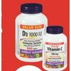 Webber Naturals Vitamin C, D or Natural Health Products - Up to 30% off