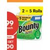 Bounty Paper Towels - $6.99